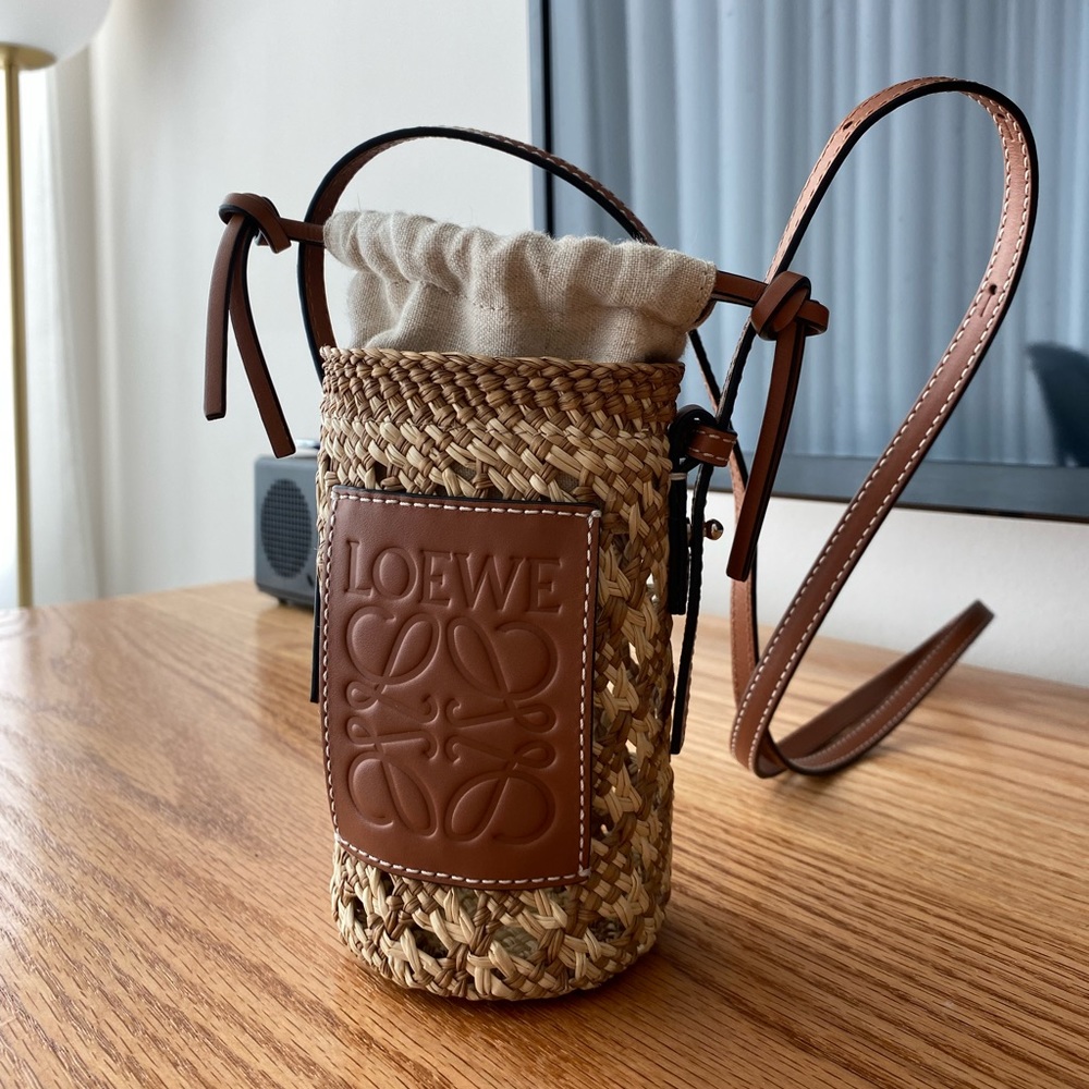 LOEWE Paula's Ibiza raffia crossbody bag